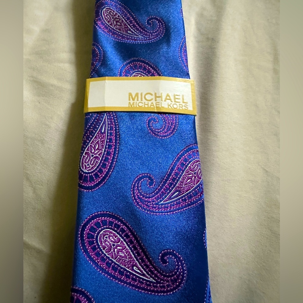 Michael Kors Paisley Tie NWT